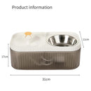 Comedero y bebedero de mascotas con fuente Dropea