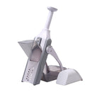 Cortador de Verdura Multifuncional Mandolina de Cocina Manual Dropea