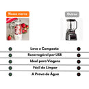 Mini Liquidificador Portátil