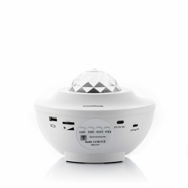 Proyector LED de Estrellas con Altavoz Sedlay InnovaGoods Dropea