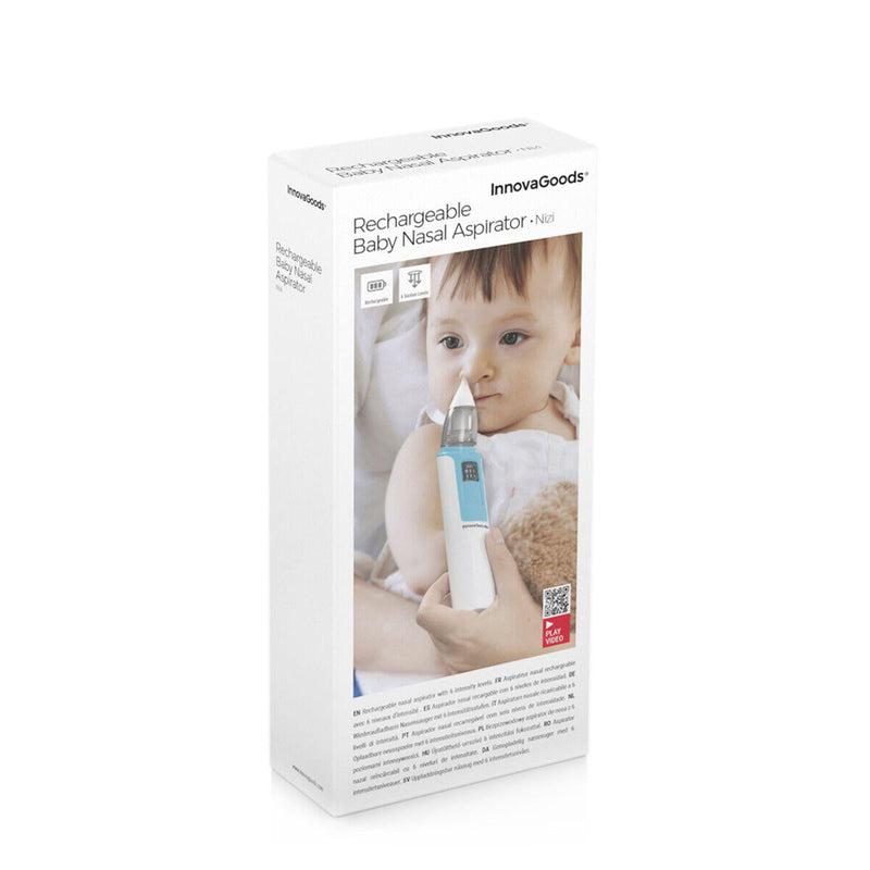 Aspirador Nasal Recargable para Bebés Nizi InnovaGoods Dropea