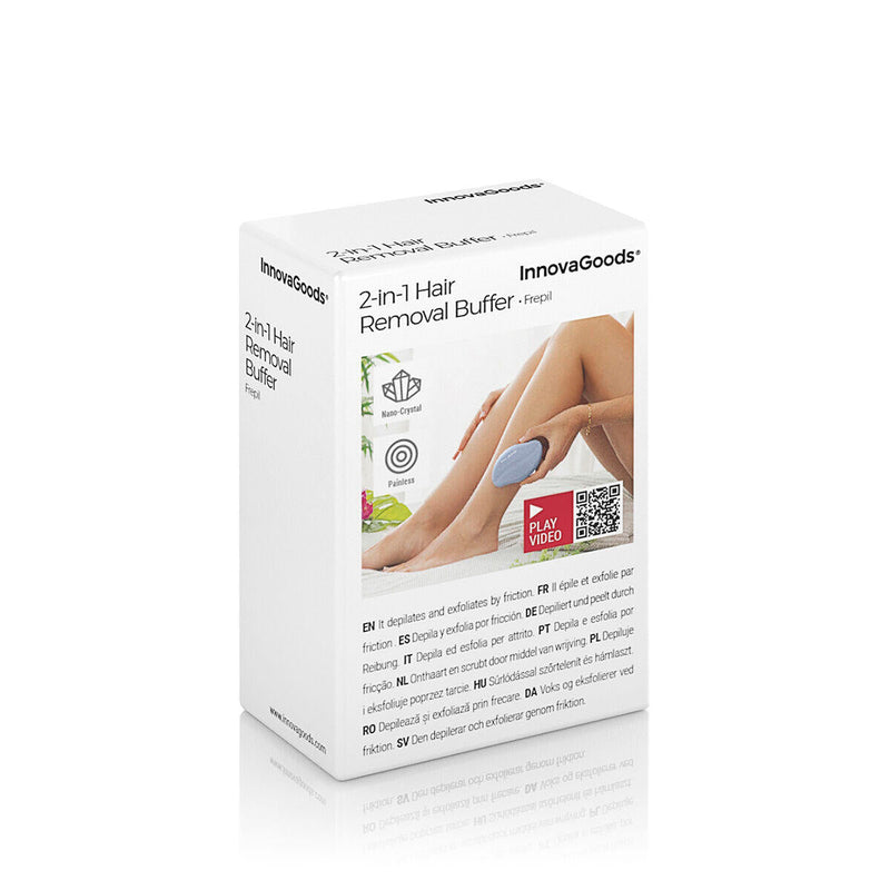 Depiladora Exfoliante por Fricción con Nanocristales Frepil InnovaGoods Dropea