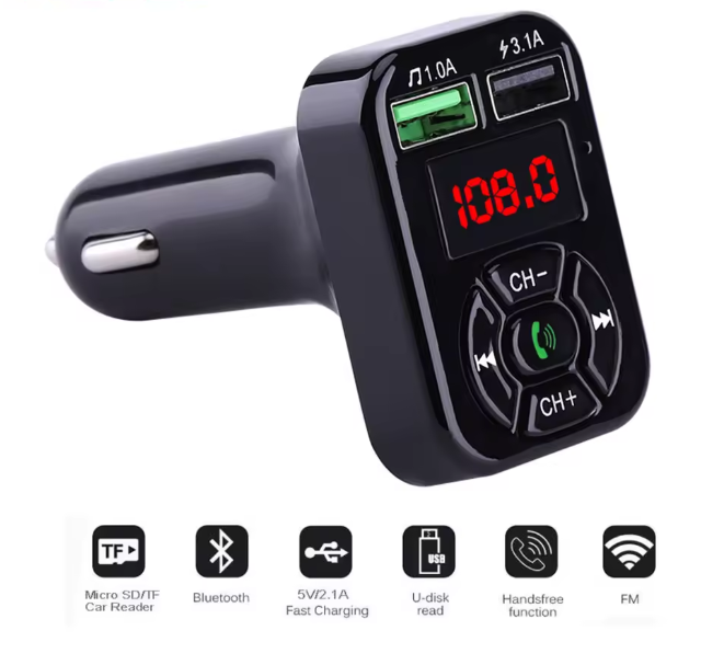 transmisores FM para auto Dropea