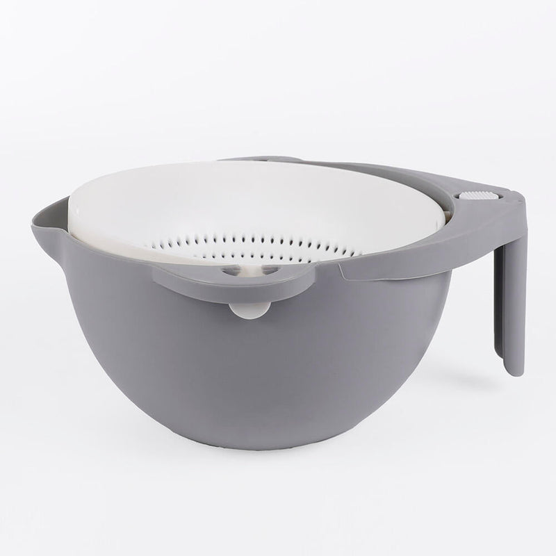 Cuenco Escurridor Colador Multifunción Escurridores para Cocina Colador Con Asa De Agarre Dropea