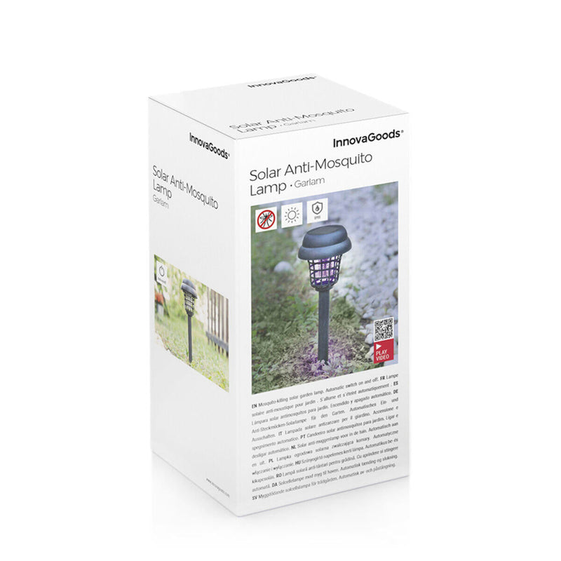 Lámpara Solar Antimosquitos para Jardín Garlam InnovaGoods Dropea
