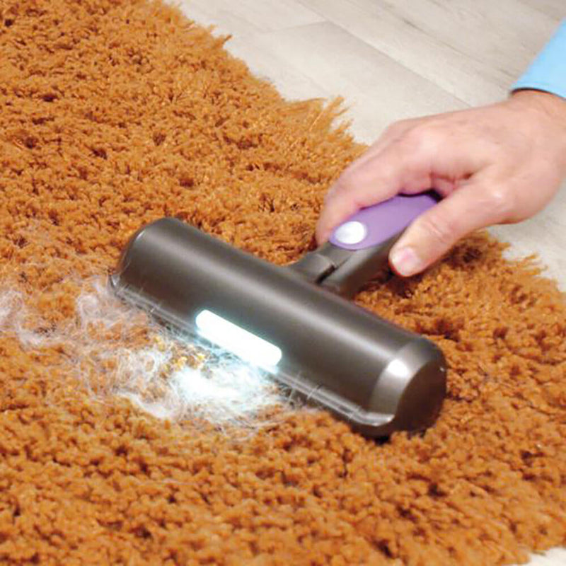 Rodillo Quita Pelos con Luz LED – Limpieza Precisa para Dueños de Mascotas Dropea