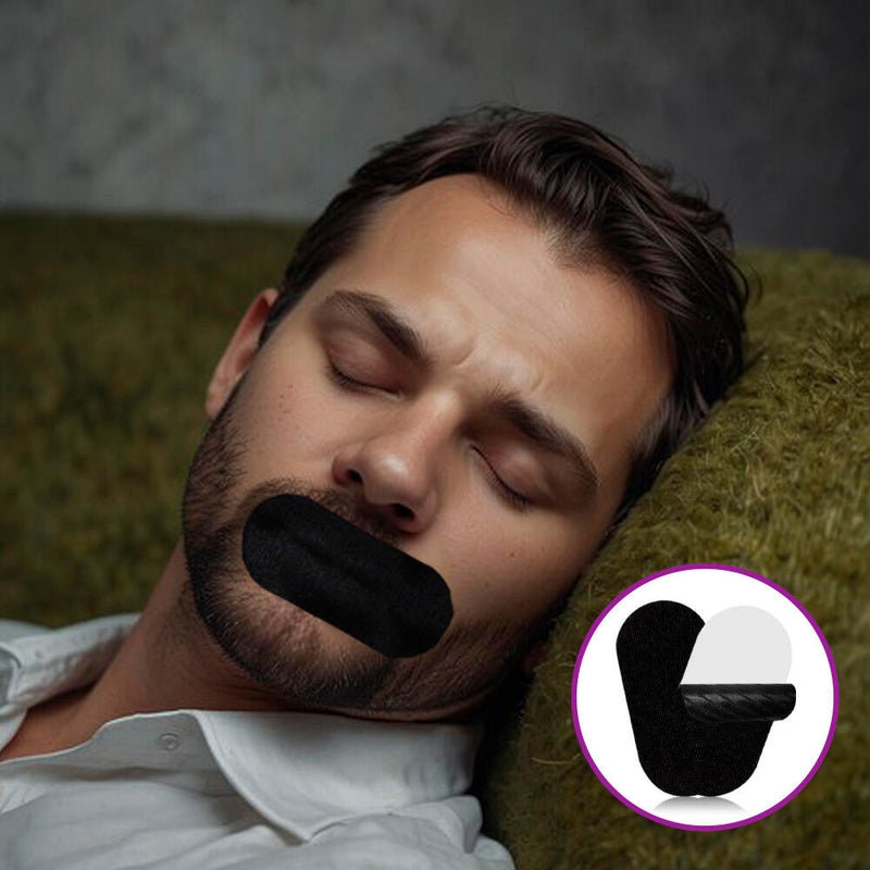Tiras Bucales Antirronquidos, 60 Tiras para Dormir Antirronquidos Dropea