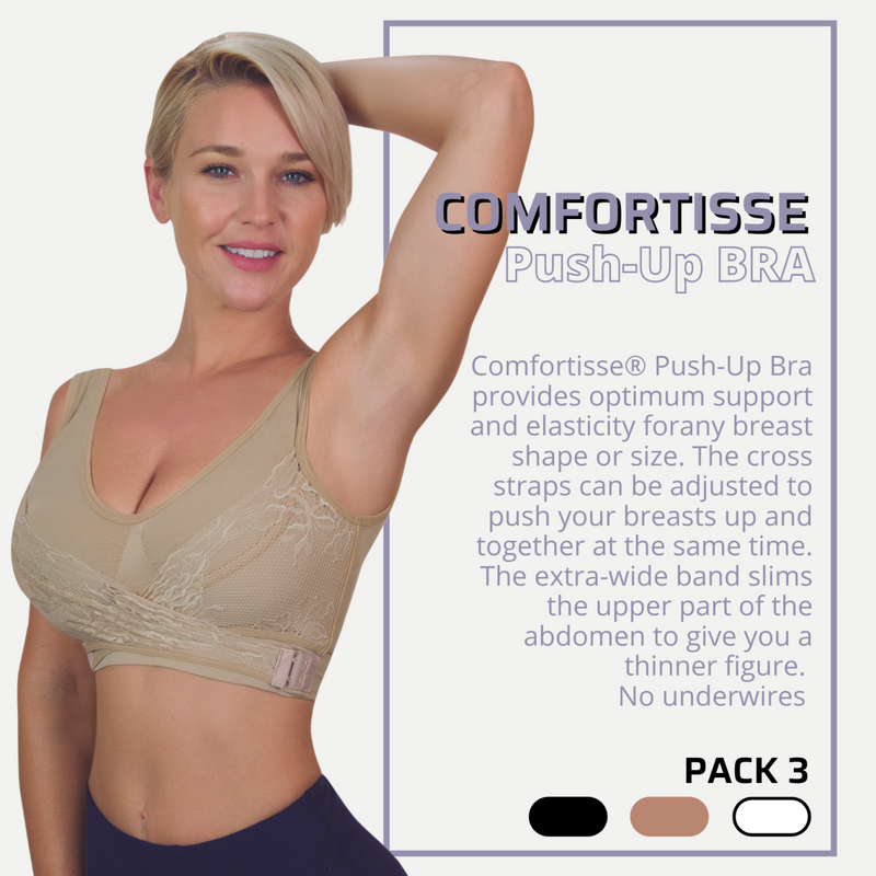 Push Up Bra Set of 3 Dropea