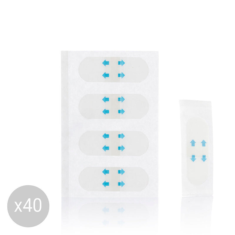 Parches de Lifting Facial Adhesivos Invisibles Liftrik InnovaGoods 40 unidades Dropea