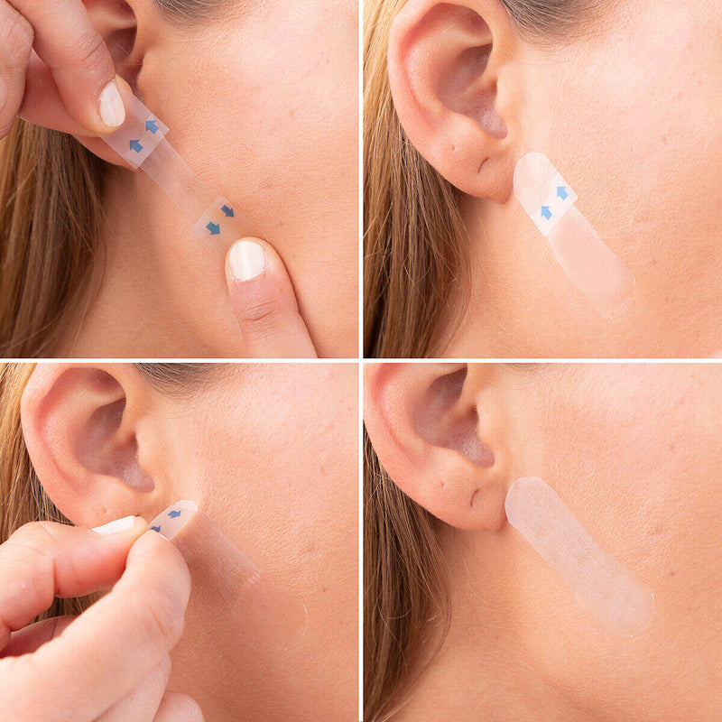 Parches de Lifting Facial Adhesivos Invisibles Liftrik InnovaGoods 40 unidades Dropea