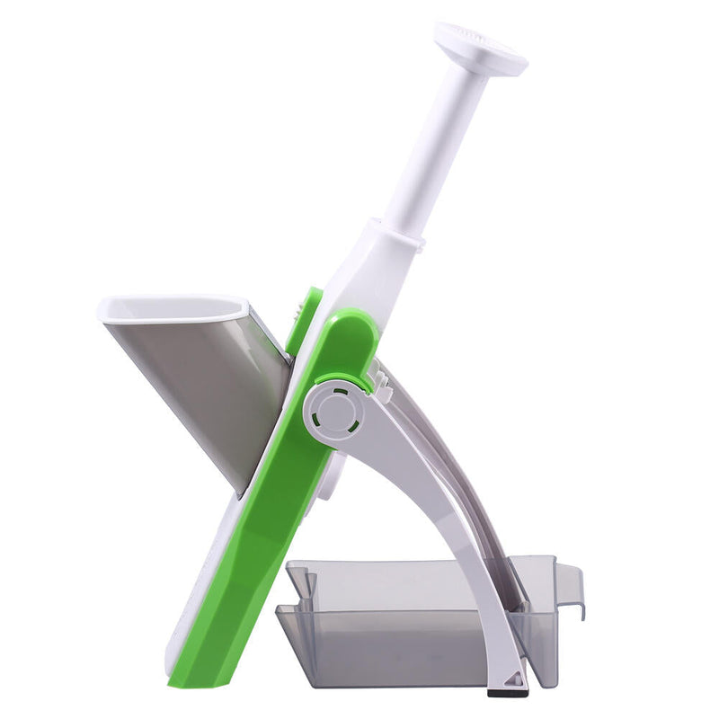 Cortador de Verdura Multifuncional Mandolina de Cocina Manual Dropea