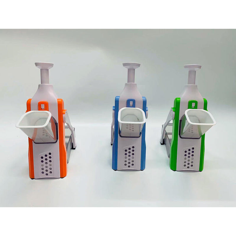 Cortador de Verdura Multifuncional Mandolina de Cocina Manual Dropea