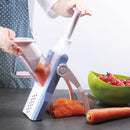 Cortador de Verdura Multifuncional Mandolina de Cocina Manual Dropea
