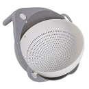 Cuenco Escurridor Colador Multifunción Escurridores para Cocina Colador Con Asa De Agarre Dropea