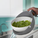 Cuenco Escurridor Colador Multifunción Escurridores para Cocina Colador Con Asa De Agarre Dropea