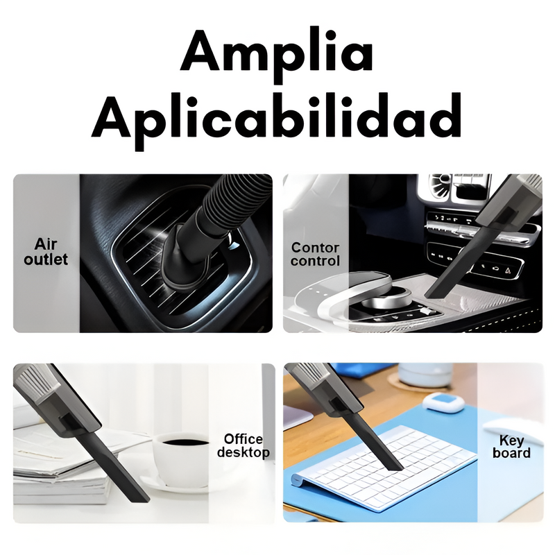 Aspirador Portátil para Coche Dropea